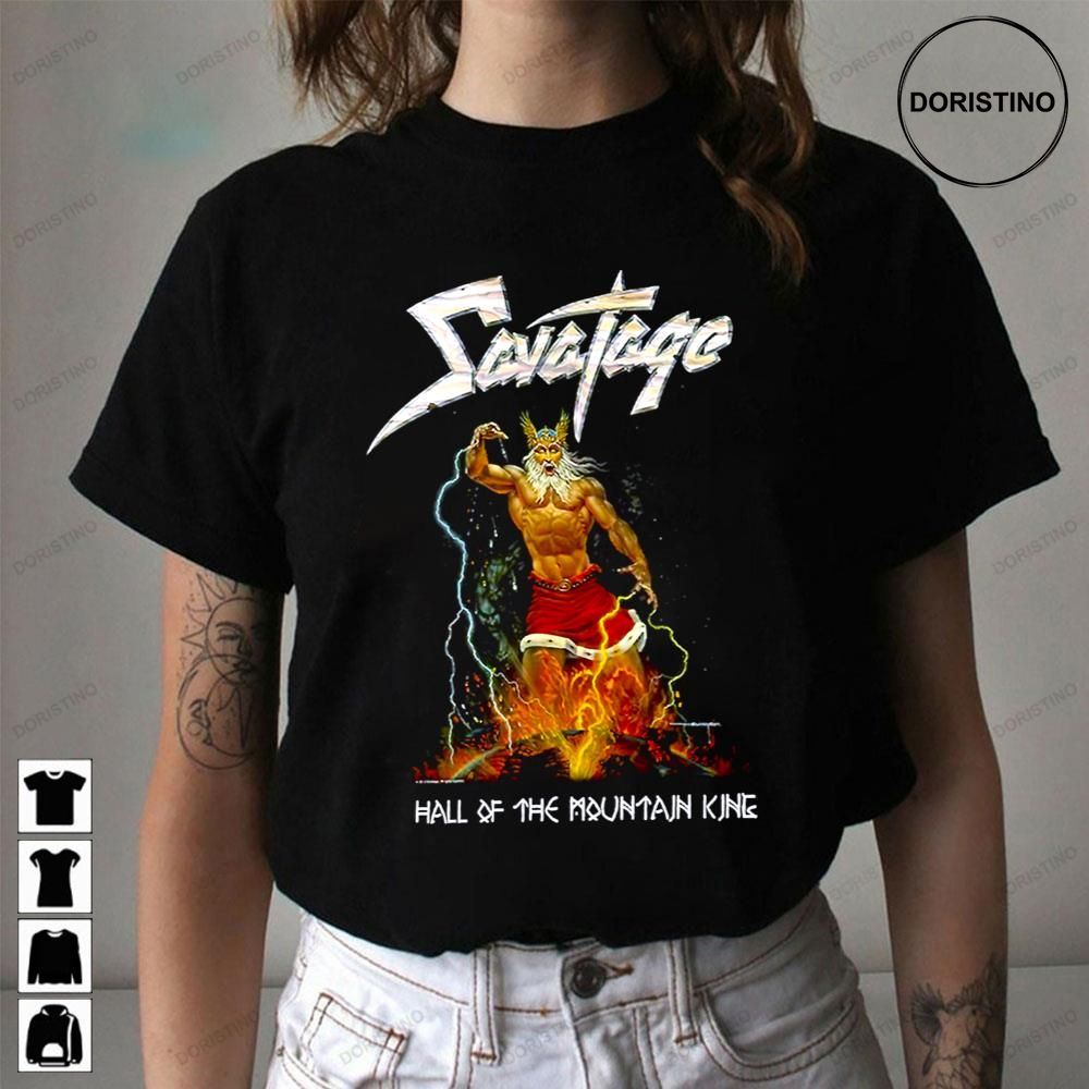 Hall Of The Mountain King Savatage Awesome Shirts